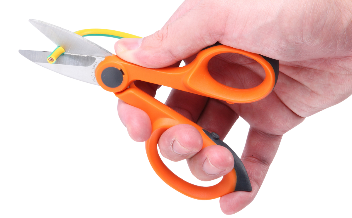 6 Inch Electrician Scissors SW-837 / 837S / 837L: Holding